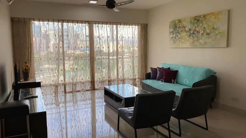 Condominium for Sale at Northpoint Residences - Kweenie Chong - Living Room - PropertyGuru.com.my