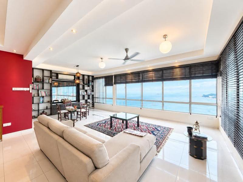 Kondominium untuk Disewa di The Waterfront Condominium - Ben Liau - Living Room - PropertyGuru.com.my