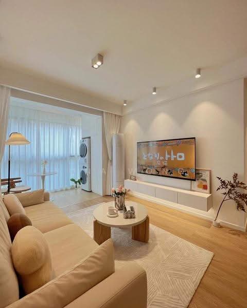 Service Residence for Sale at The Nobel Healthcare Park, KL Wellness City - Yuna Wong - Living Room - PropertyGuru.com.my