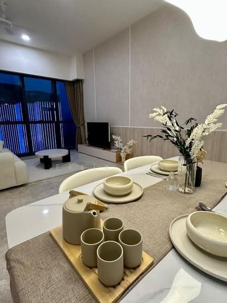 Kediaman Servis untuk Disewa di TRX Residences - Felix Low - Living Room - PropertyGuru.com.my
