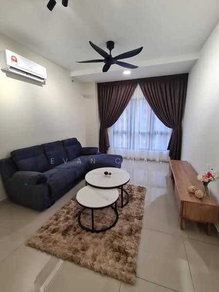 Kediaman Servis untuk Disewa di D'Vervain - Evan Chan - Living Room - PropertyGuru.com.my