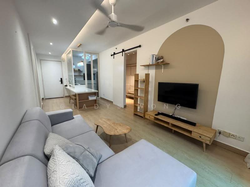 Apartment for Rent at Austin Suites (Permata Austin) - Gladys Wong - Living Room - PropertyGuru.com.my