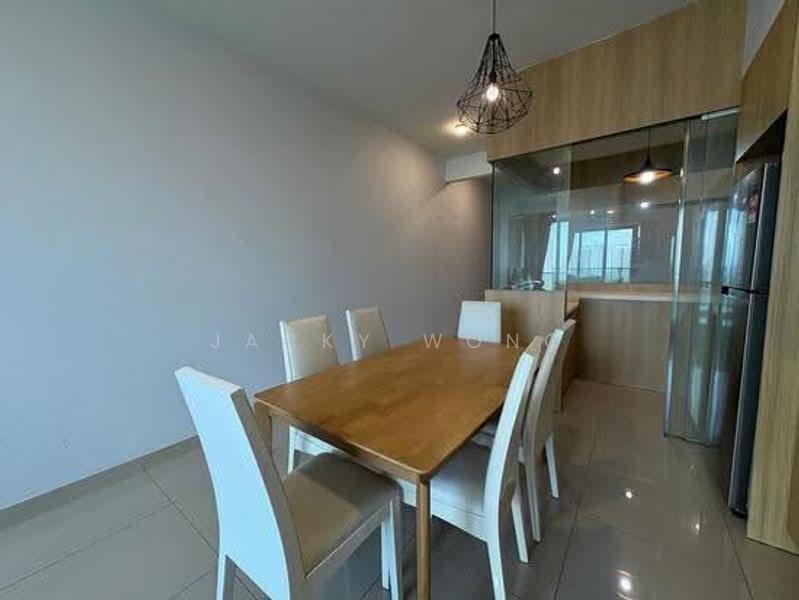 Service Residence for Rent at The Leafz @ Dedaun - Jacky Wong - Dining Room - PropertyGuru.com.my