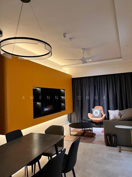 Service Residence for Rent at TRX Residences - Amenny Chua - Living Room - PropertyGuru.com.my