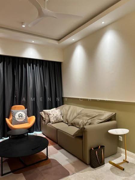 Service Residence for Rent at TRX Residences - Amenny Chua - Living Room - PropertyGuru.com.my