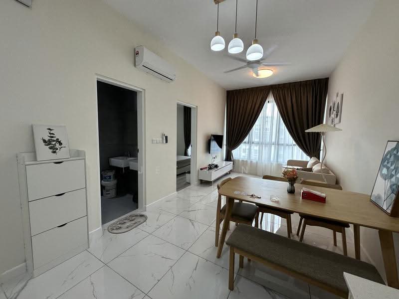 Service Residence for Rent at Cubic Botanical - Jet Tan - Living Room - PropertyGuru.com.my