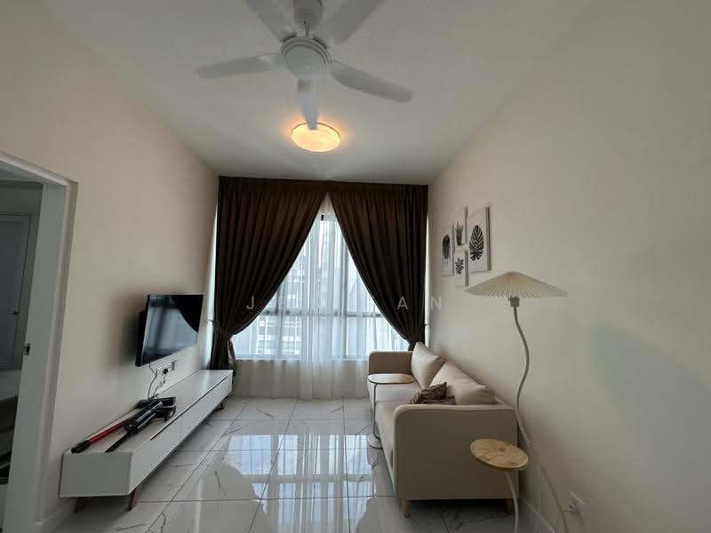 Service Residence for Rent at Cubic Botanical - Jet Tan - Living Room - PropertyGuru.com.my