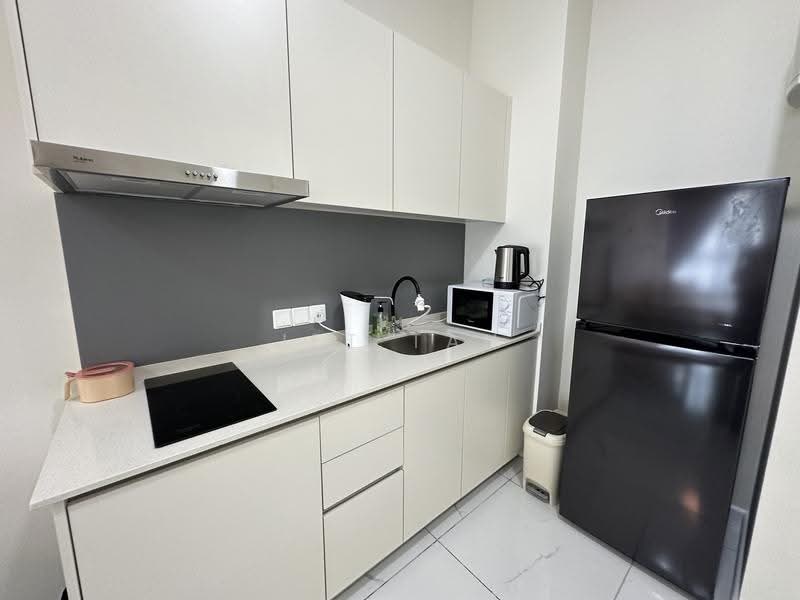 Service Residence for Rent at Cubic Botanical - Jet Tan - Kitchen - PropertyGuru.com.my