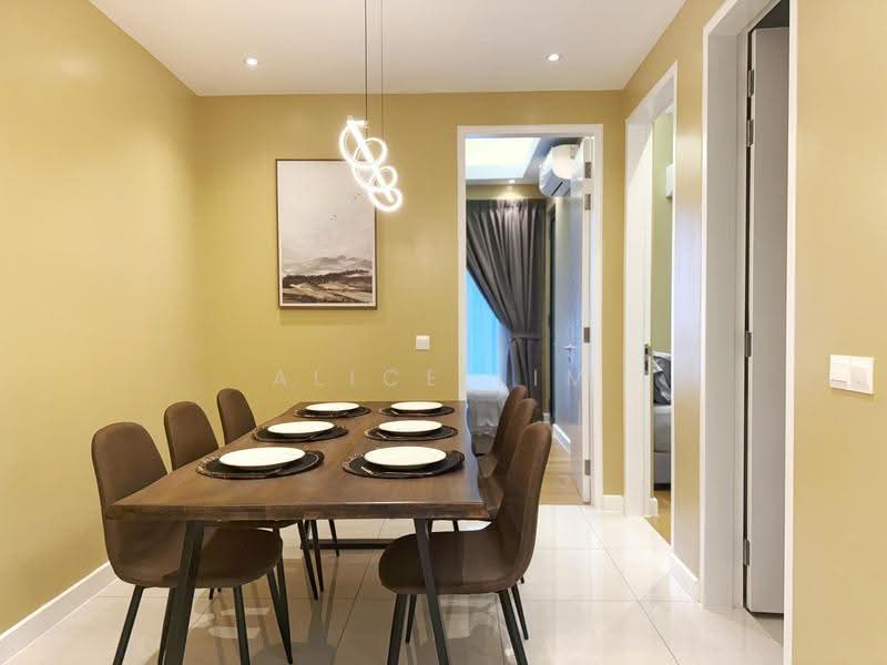 Kediaman Servis untuk Disewa di The Sentral Suites - Alice Lim - Dining Room - PropertyGuru.com.my