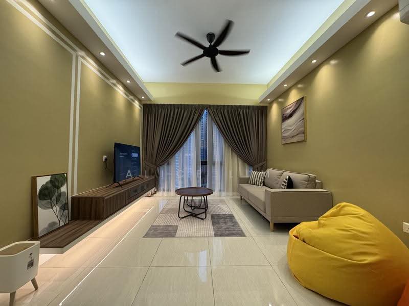 Kediaman Servis untuk Disewa di The Sentral Suites - Alice Lim - Living Room - PropertyGuru.com.my