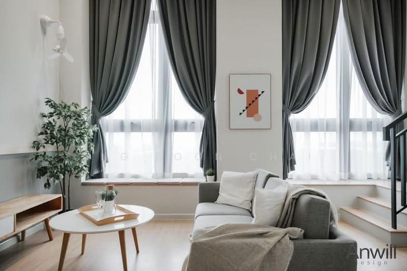 Service Residence for Rent at Sunway Grid Residence - Ang Boon Chai - Living Room - PropertyGuru.com.my