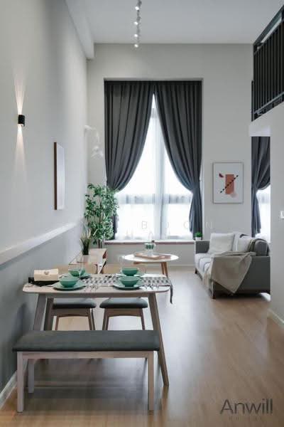 Service Residence for Rent at Sunway Grid Residence - Ang Boon Chai - Dining Room - PropertyGuru.com.my