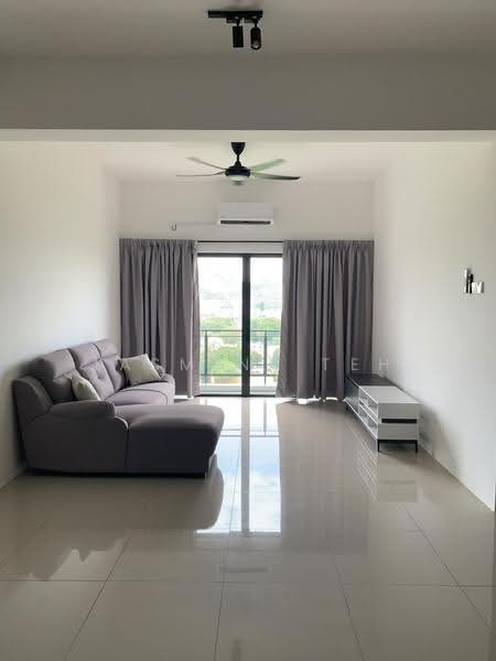 Kondominium untuk Disewa di Glisten Hill @ Juru - Jasmine Teh - Living Room - PropertyGuru.com.my