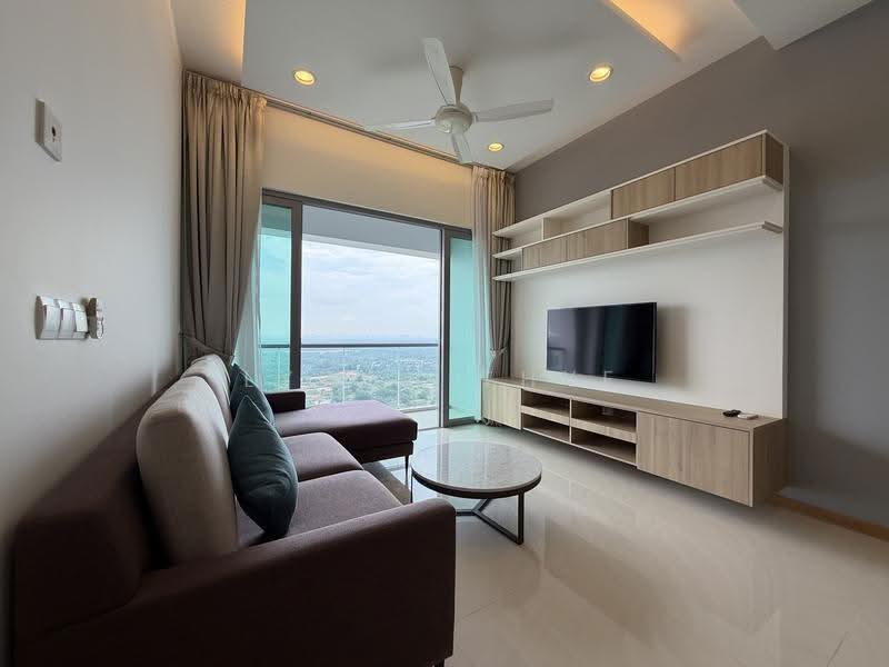 Service Residence for Sale at Southern Marina Residences - Lywen Thye - Living Room - PropertyGuru.com.my