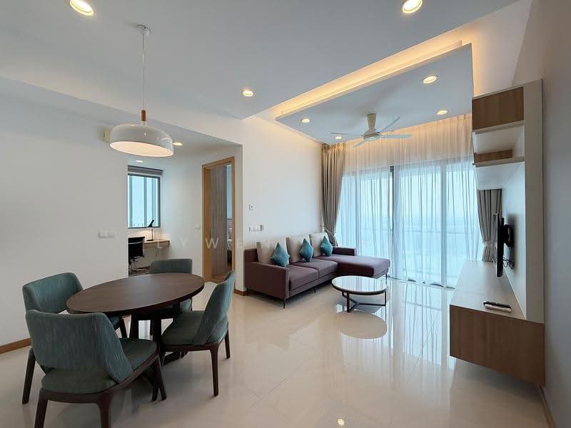 Service Residence for Sale at Southern Marina Residences - Lywen Thye - Living Room - PropertyGuru.com.my