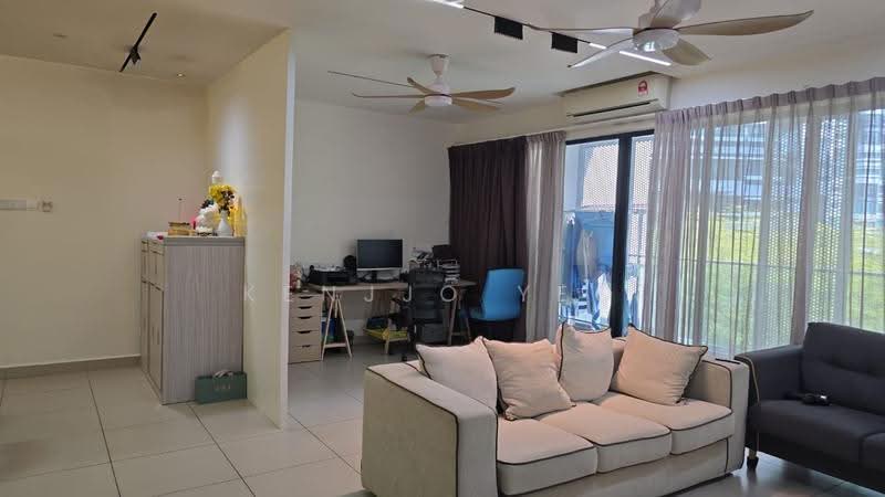 Service Residence for Sale at Verde - Kenjjo Yeo - Living Room - PropertyGuru.com.my