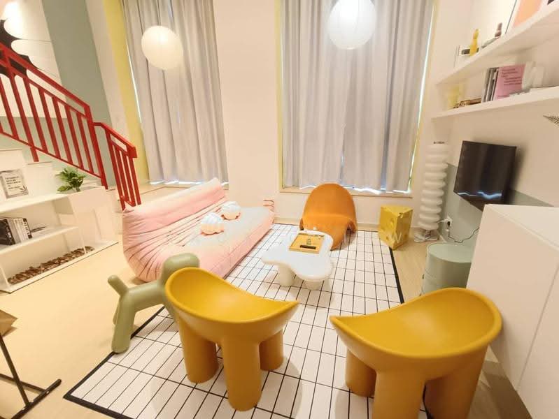 Service Residence for Rent at Sunway Grid Residence - Grace Chiew - Living Room - PropertyGuru.com.my