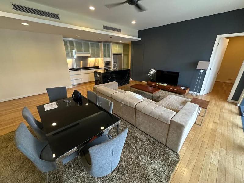 Service Residence for Rent at St Mary Residences - See Chak Yan - Living Room - PropertyGuru.com.my