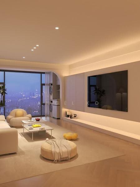 Kediaman Servis untuk Dijual di The Colony @ KLCC - Angel Ko - Living Room - PropertyGuru.com.my