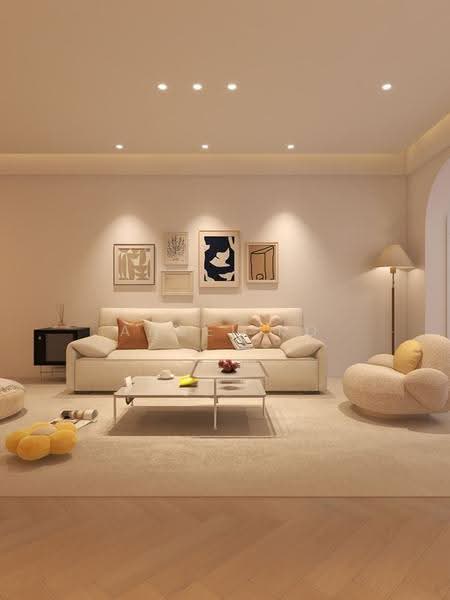 Kediaman Servis untuk Dijual di The Colony @ KLCC - Angel Ko - Living Room - PropertyGuru.com.my