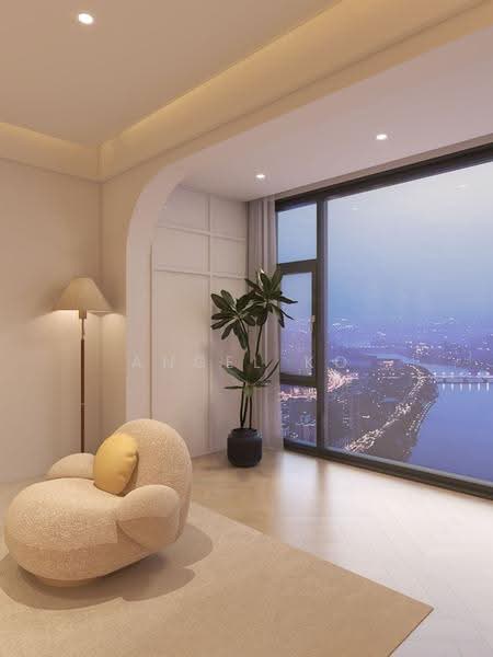 Kediaman Servis untuk Dijual di The Colony @ KLCC - Angel Ko - Living Room - PropertyGuru.com.my