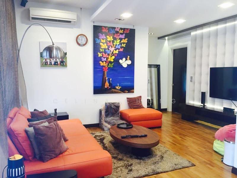 Rumah Berkembar untuk Dijual di Iskandar Puteri (Nusajaya) (Johor) - Celina Chong - Living Room - PropertyGuru.com.my