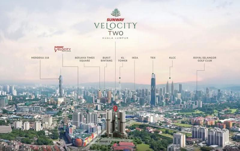 Service Residence for Rent at Sunway Velocity TWO - Han Yung Kwang - PropertyGuru.com.my