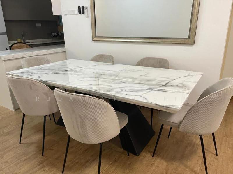 Condominium for Rent at Lakefront Homes - Ruqayyah Hashim - Dining Room - PropertyGuru.com.my
