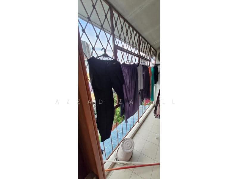 Flat for Sale at Seksyen 1 Wangsa Maju Flat - Azzad Zarull - Balcony - PropertyGuru.com.my