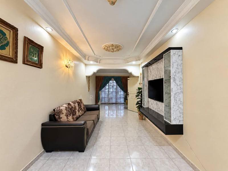 1-storey Terraced House for Sale in Taman Megah Ria (Masai) - Arif MS - Living Room - PropertyGuru.com.my