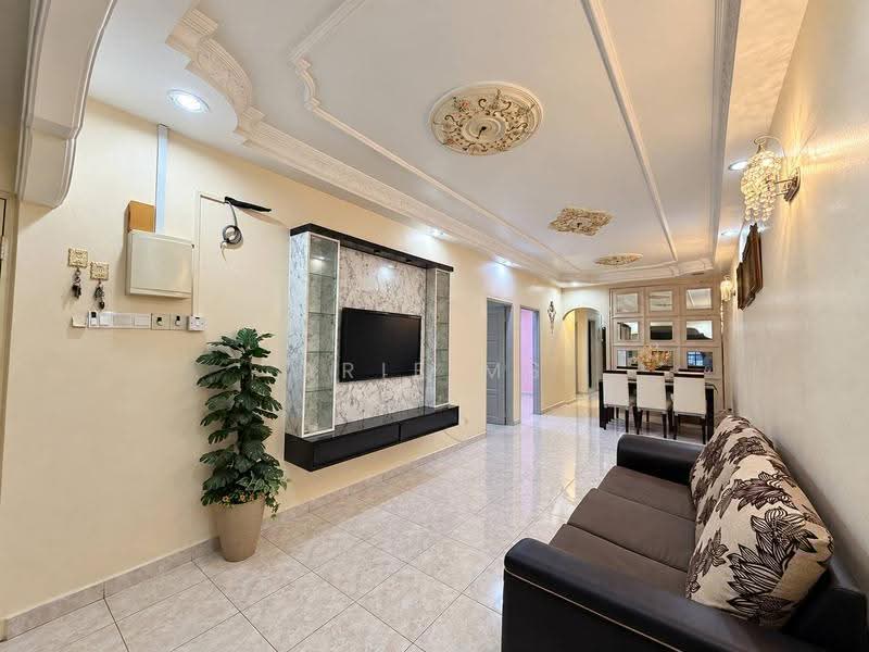 1-storey Terraced House for Sale in Taman Megah Ria (Masai) - Arif MS - Living Room - PropertyGuru.com.my