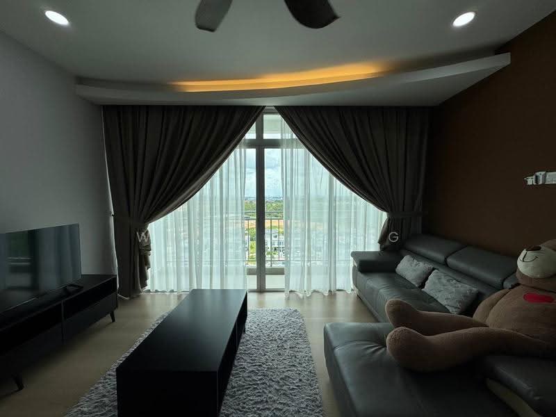 Apartment for Rent at D'Lagoon Luxury Apartment - Wallace Ang - Living Room - PropertyGuru.com.my