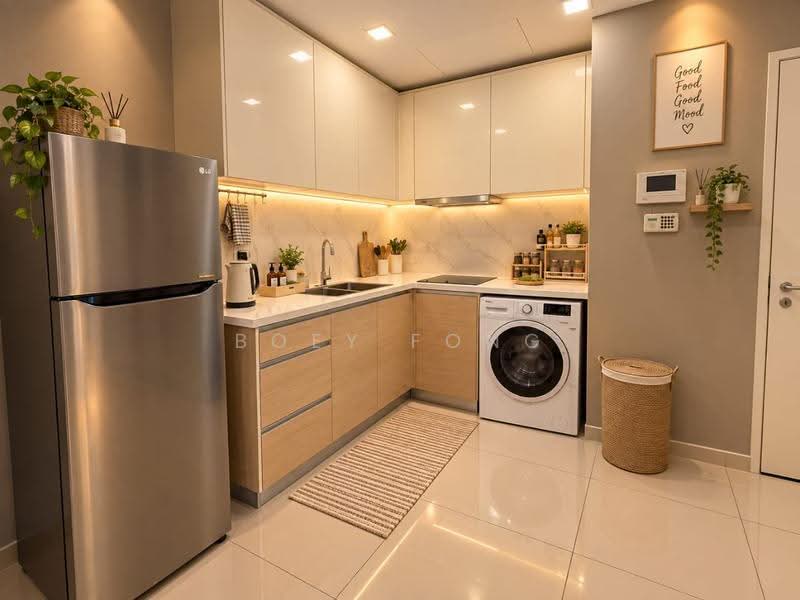 Condominium for Rent at Encorp Strand Residence - Boey Fong - Kitchen - PropertyGuru.com.my