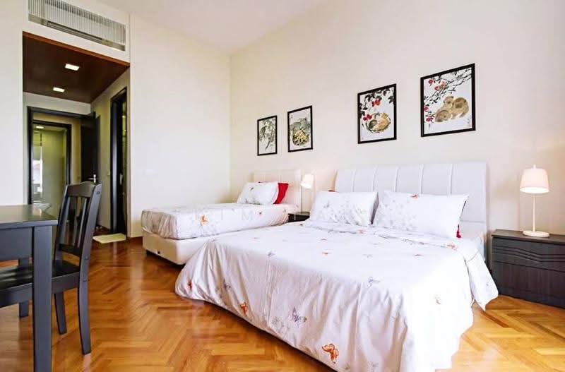 Service Residence for Rent at Straits Quay (The Suites at Waterside) - Kim Tan - Bedroom - PropertyGuru.com.my