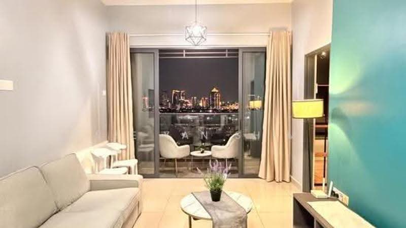 Service Residence for Sale at Aera Residence - Sze Yan Shim - Living Room - PropertyGuru.com.my