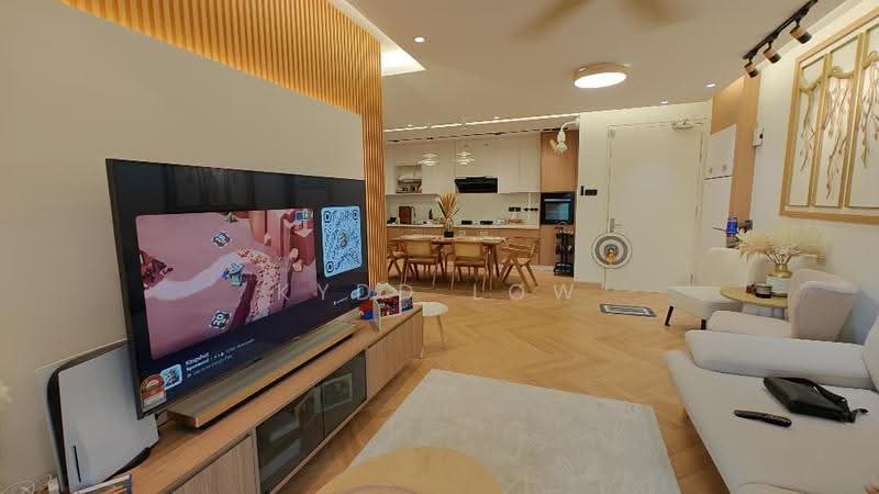 Kondominium untuk Disewa di Flora Rosa - Kydd Low - Living Room - PropertyGuru.com.my