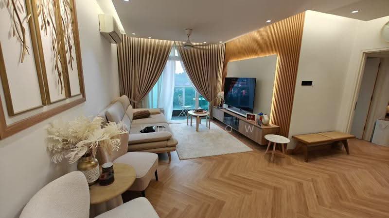 Kondominium untuk Disewa di Flora Rosa - Kydd Low - Living Room - PropertyGuru.com.my