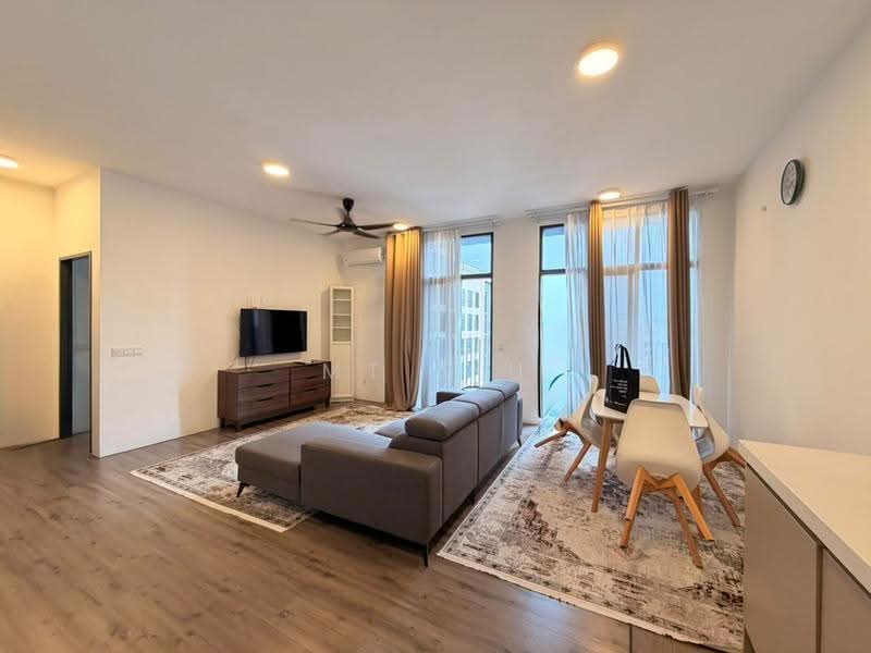 Service Residence for Rent at Henna Residence  @ The Quartz WM - MT Tiu - Living Room - PropertyGuru.com.my