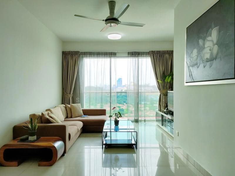 Service Residence for Rent at Solaris Dutamas - Sean Lim - Living Room - PropertyGuru.com.my