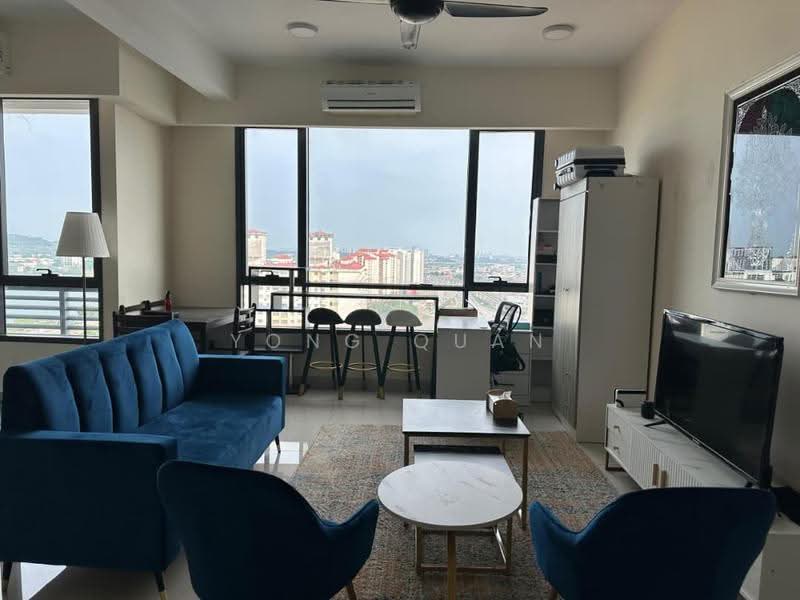 Kediaman Servis untuk Dijual di Flexis @ One South - Yong Quan - Living Room - PropertyGuru.com.my