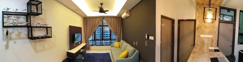 Service Residence for Rent at D'Summit Residences - Ellin Hew - Living Room - PropertyGuru.com.my