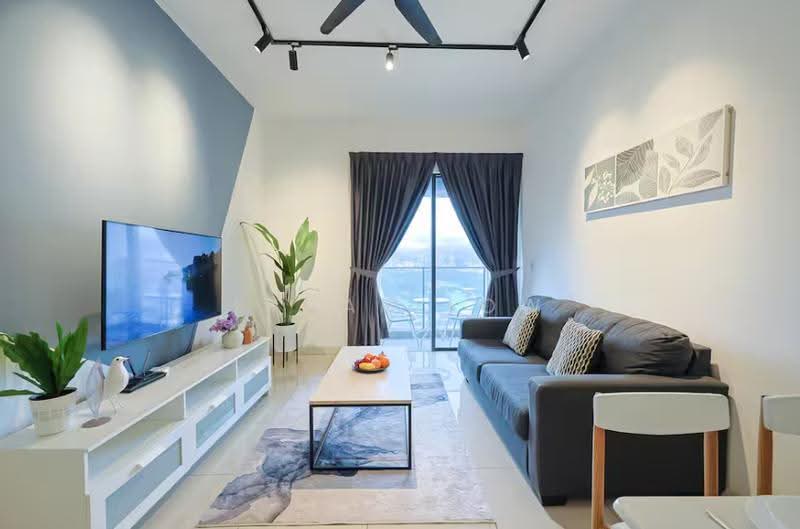 Service Residence for Sale at Anja Residences - Ethan Low - Living Room - PropertyGuru.com.my