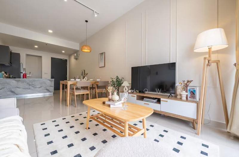Service Residence for Sale at Conezion Residences - Ethan Low - Living Room - PropertyGuru.com.my