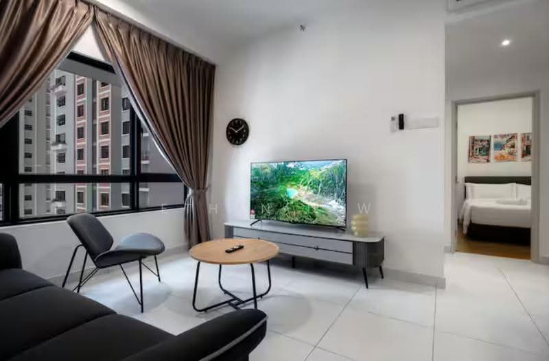 Kediaman Servis untuk Dijual di Arena Residences 2 - Ethan Low - Living Room - PropertyGuru.com.my
