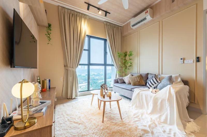 Service Residence for Sale at YOUTH CITY - Ethan Low - Living Room - PropertyGuru.com.my