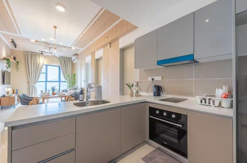 Service Residence for Sale at YOUTH CITY - Ethan Low - Kitchen - PropertyGuru.com.my