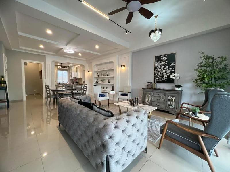 Rumah Kluster untuk Dijual di Kota Warisan (Sepang) - Kevin Foong - Living Room - PropertyGuru.com.my