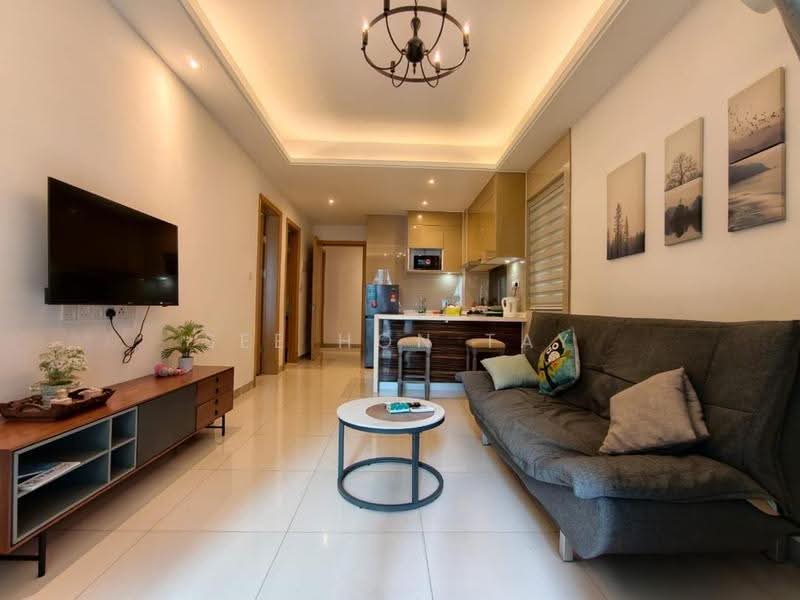 Service Residence for Rent at R&F Princess Cove Phase 1 - See Hon Tay - Living Room - PropertyGuru.com.my