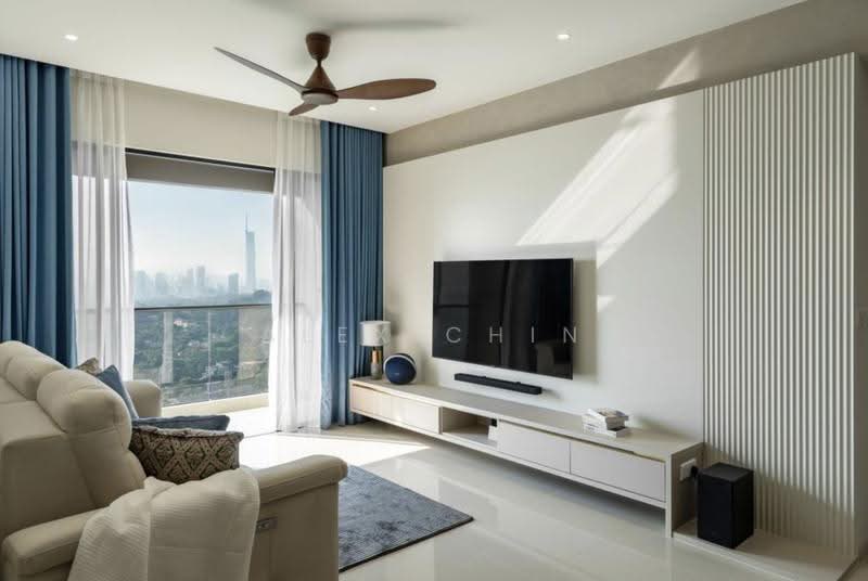 Service Residence for Sale at Skyluxe On The Park Bukit Jalil - Alex Chin - Living Room - PropertyGuru.com.my