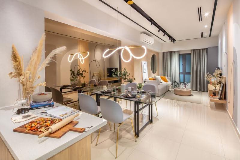 Kondominium untuk Dijual di Opal Residensi - A Chong - Living Room - PropertyGuru.com.my